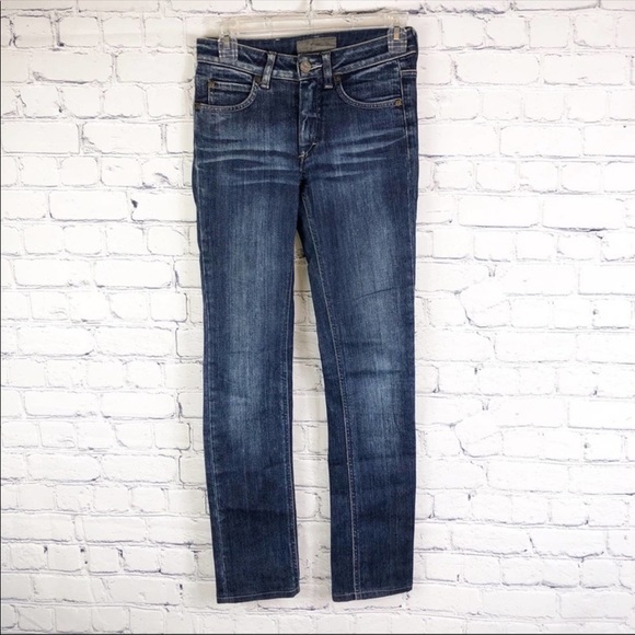 ⭐️HP!x2⭐️ Acne Studios Hex Pure Dark Wash Straight Leg Jeans - Picture 5 of 11